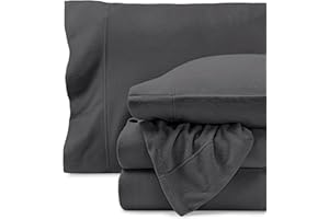 Bare Home Super Soft Fleece Sheet Set - Queen Size - Extra Plush Polar Fleece, Pill-Resistant Bed Sheets - All Season Cozy Wa