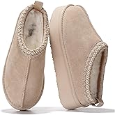 Project Cloud 100% Genuine Leather Platform Slippers for Women – Soft Memory Foam Womens Slippers & Supportive Clogs for Women 2026 – Cozy, Stylish Everyday Footwear (Sayre)