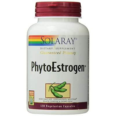Solaray Phytoestrogen Supplement, 120 Count