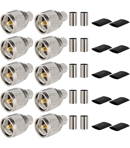 Kit Di 30 Adattatori Coassiali Universali - RF, WiFi, Per Connettori MMCX, N, TNC, SMA, BNC