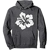 Hawaii Hibiscus Flower Hawaiian Pullover Hoodie