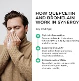 Love Life Supplements Quercetin & Bromelain 60 Capsules 1000mg Quercetin 500 view 4