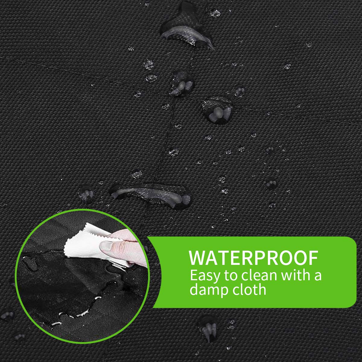 morpilot 2 in1 Hund Autositzbezug, Wasserdicht Hundedecke verstellbar Vorne Autositzabdeckung, Pet Reise Hängematte mit Nonslip Gummi Vordersitz Schutz für alle Arten von Fahrzeugen Autos