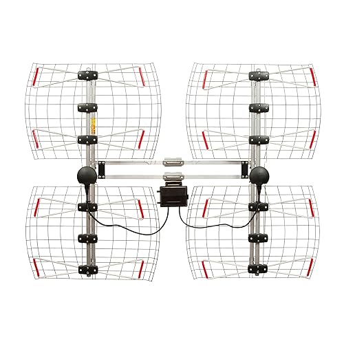 Antenas Direct Antena de TV Bowtie de 8 elementos