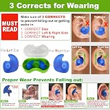 WaterDam WaterDam Ultra Comfy Swimming Ear Plugs Medium Large White Blue Black view 7