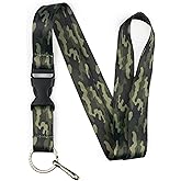 Limeloot Lanyard for Keys, ID Badge, Accessories | Neck Lanyard for Men and Women with Quick Release Buckle and Flat Ring