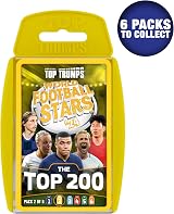 Top Trumps World Football Stars Top 200 Card Game Pack 2 view 2