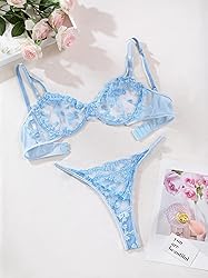 Lilosy Plus Size Sexy Cute Underwire Push Up