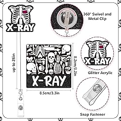 Obookey Xray Badge Reel with Buddy - Radiology