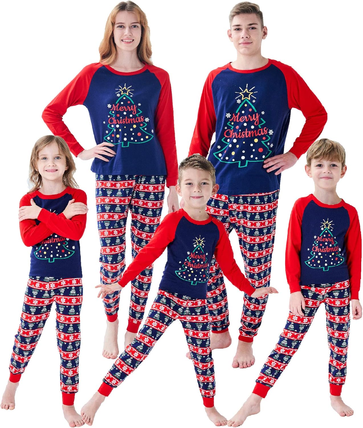 matching pajamas sets for family