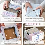 FRAMAR Ethereal Embossed Pop Up Hair Foil 500 Sheets 5x11 Highlights view 4