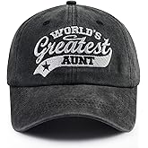 World's Greatest Dad Mom Uncle Aunt Pappy Grandma Grammy Grandpa Hat, Adjustable Embroidered Family Members Baseball Cap