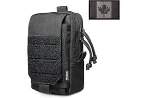 WYNEX Tactical EDC Pouch, Molle Utility Pouches Gadget Organizer Phone Holder Waist Pack IFAK Bag Smartphone Pouch Tool Holst