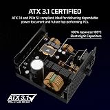 CORSAIR RM1000x Fully Modular Low-Noise Power Supply ATX 3.1 PCIe 5.1 Gold view 4