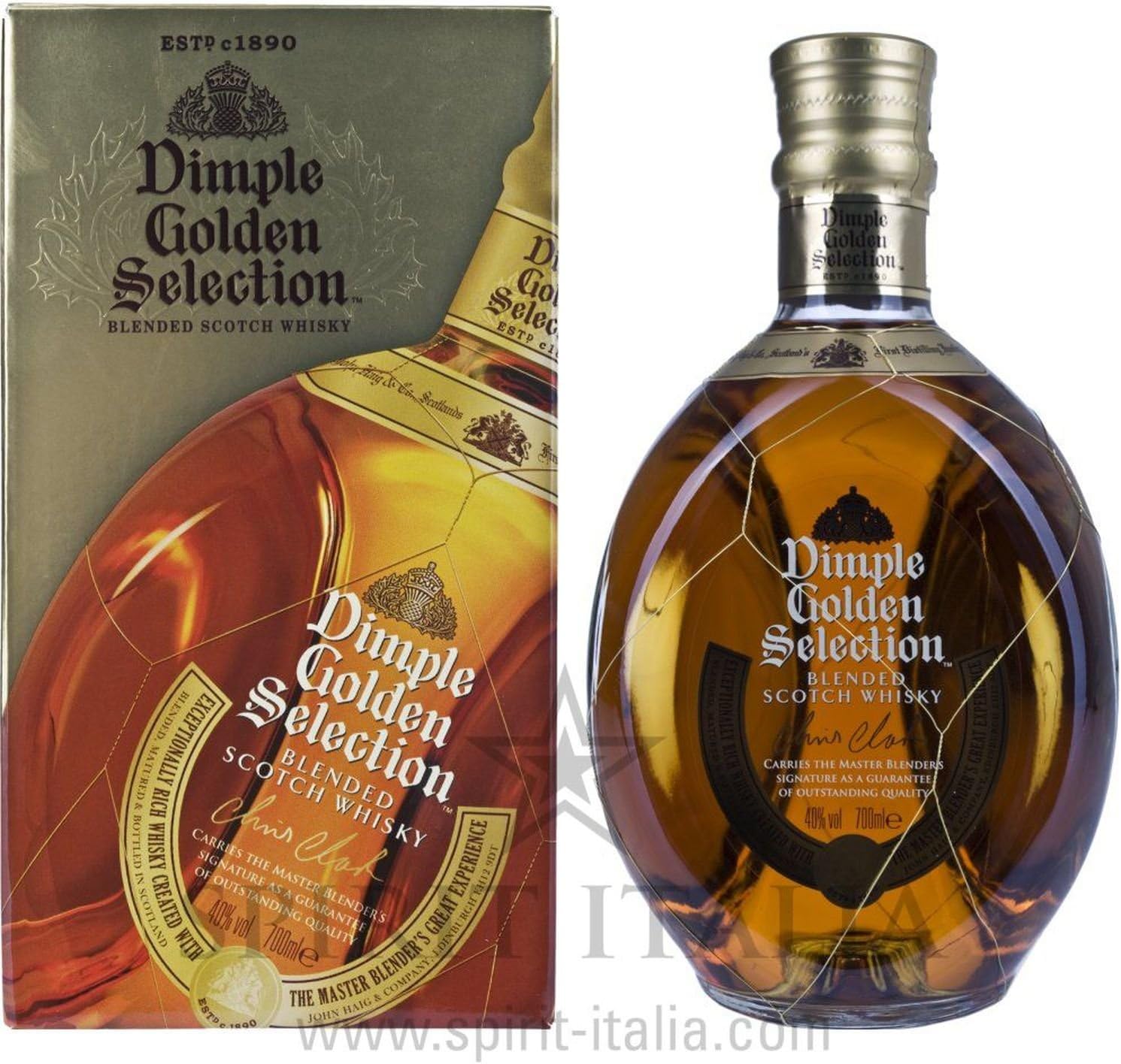 Dimple Golden Selection GB 40,00% 0.7 l.