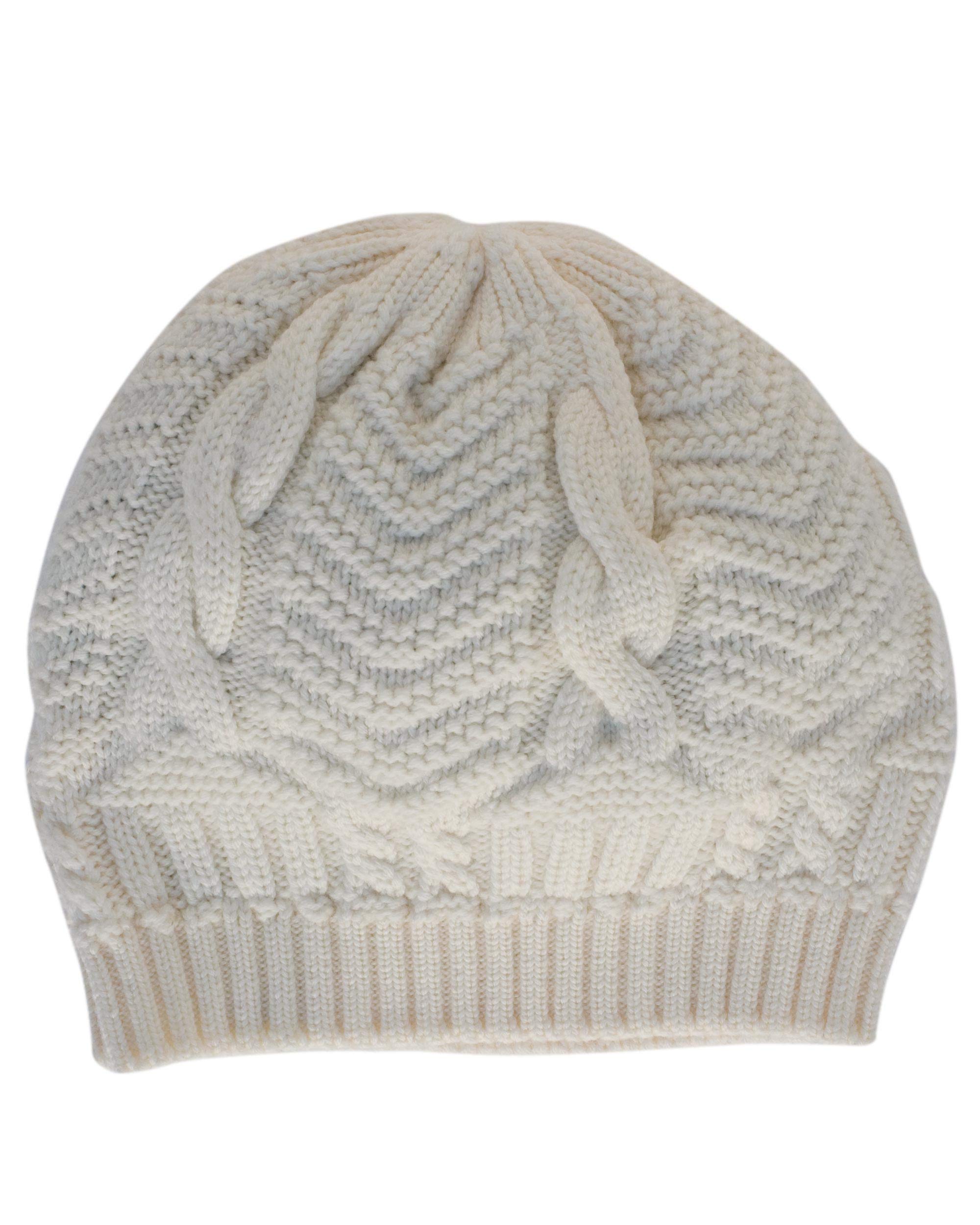 Foster-Natur, Merino plaited hat, 100% wool - Beige - One size