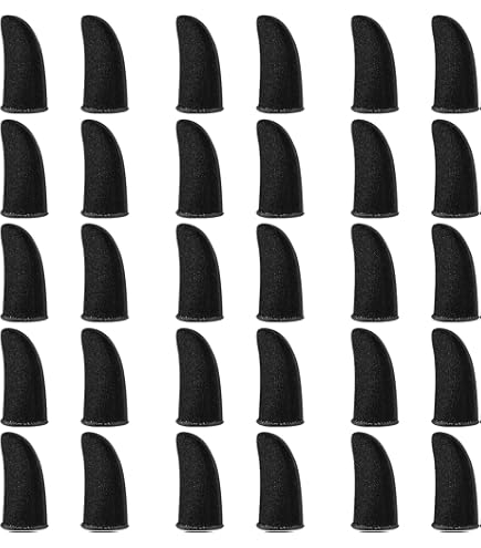 30 Piece Finger Sleeve For Gaming Mobile Game Controller Finger | INDIA - View #6