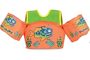 Body Glove Paddle Pals Learn to Swim Coast Guard Approved Kids Life Jacket PFD