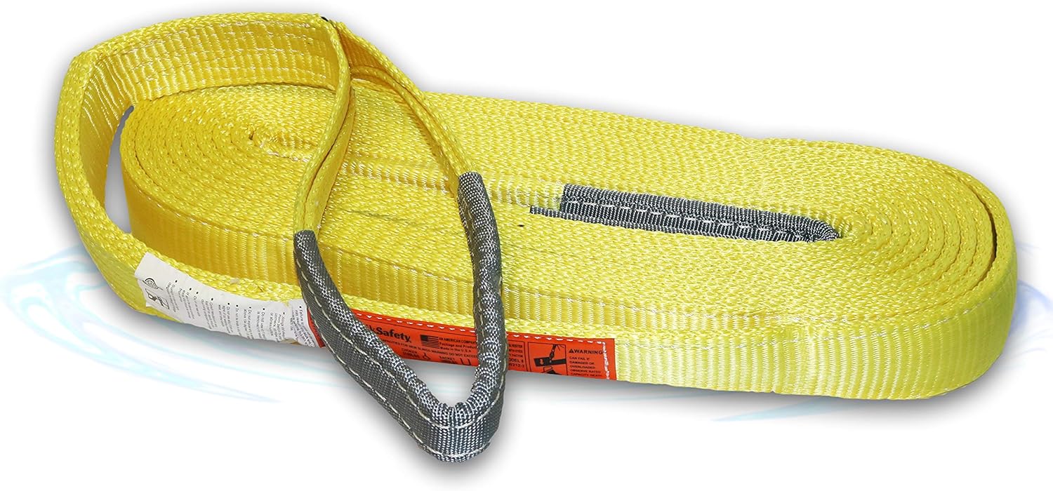 Mighty Sumo 1”x 20’ Poly  Sling Rigging Moving Towing Hoisting Work