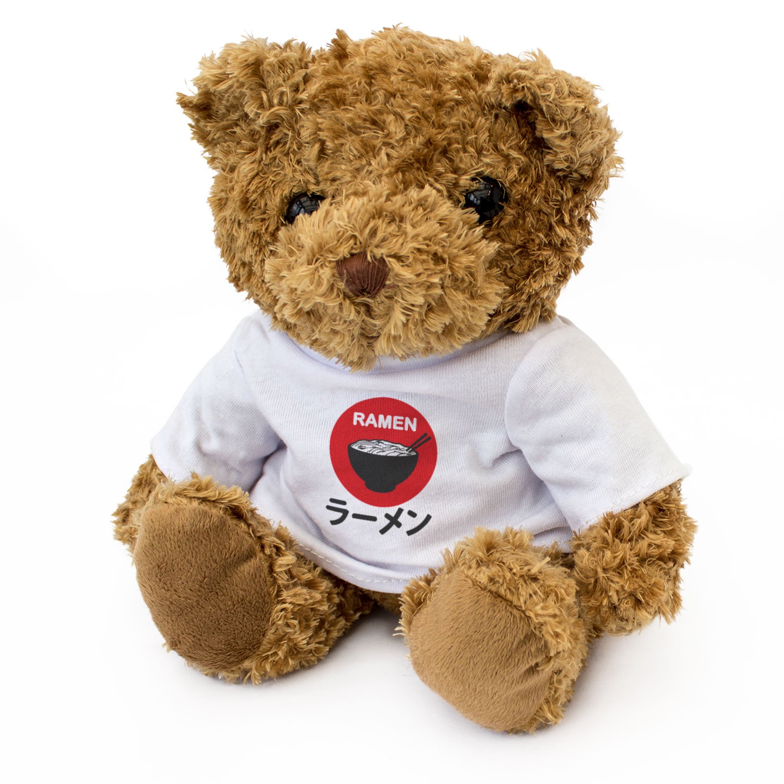 NEW - RAMEN Japanese Noodles - Teddy Bear - Cute Soft Cuddly - Gift Present Xmas Birthday