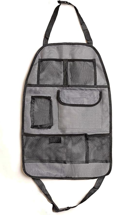 Amazon Com Homz Over The Seat Organizer 23 25 X 15 X 2 Gray Home Kitchen