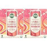 Whole Foods Market Organic Pink Grapefruit Italian Soda, 11.2 Fl Oz, 8 Pack