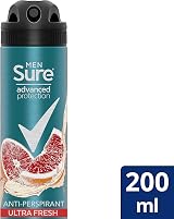 Sure Men Advanced Protection Ultra Fresh Anti-Perspirant Deodorant Spray 200ml view 2
