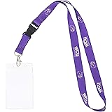 University Of Michigan Wolverines UM U Of M Car Keys ID Badge Holder Lanyard Keychain Detachable