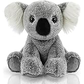 Hideekoog Koala Stuffed Animal Toys, 8.5 Inch Soft and Cuddly Koala Plush Animals Toy, Cute and Realistic Stuffed Animals Gifts for Boys and Girls Soft Toy for Kids