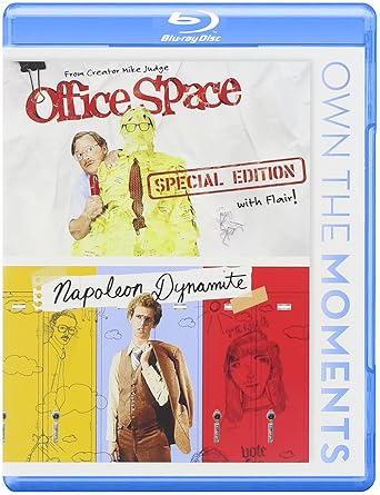 Amazon Com Office Space Napoleo Df Sac Blu Ray Office Space Napoleon Dynamite Movies Tv