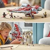 LEGO Star Wars Ahsoka Tano's T-6 Jedi Shuttle 75362 with 4 Minifigures view 9