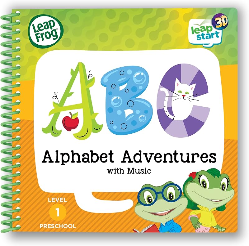 LeapFrog LeapStart Alphabet Adventures Activity Book 3D for LeapStart
