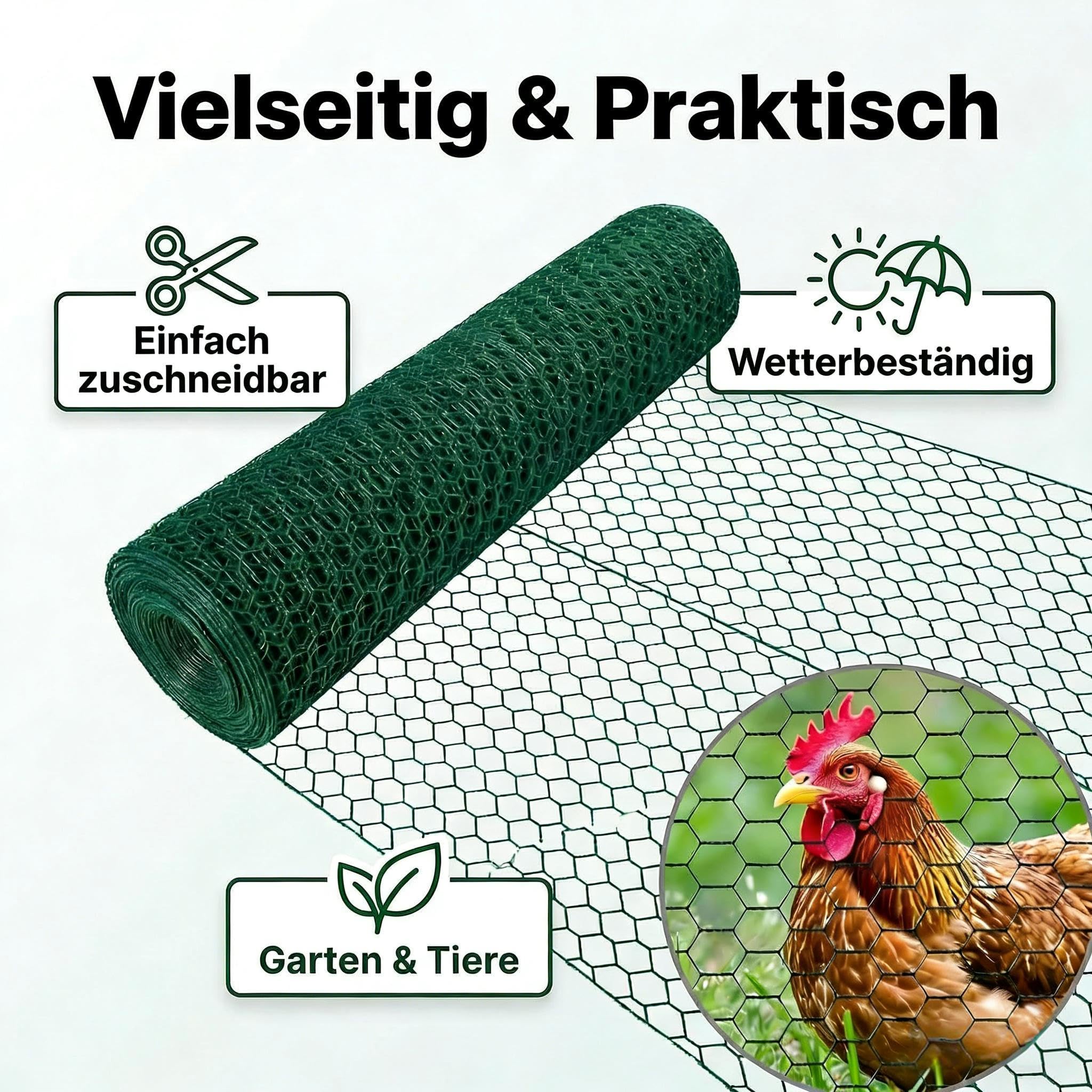 Amagabeli 1/2inch 0.4mx8m Rebar Bag Ties Wire Easy to Use PVC Coated Double Looped Wire Metal Multi Purpose