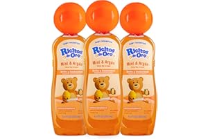 Ricitos de Oro Honey Bee Shampoo Baby Cleansing Shampoo Rattle Cap ParabenFree Product for Baby’s Delicate Hair Hypoallergenic 3-Pack of 8.4 FL Oz Each, 3 Bottles