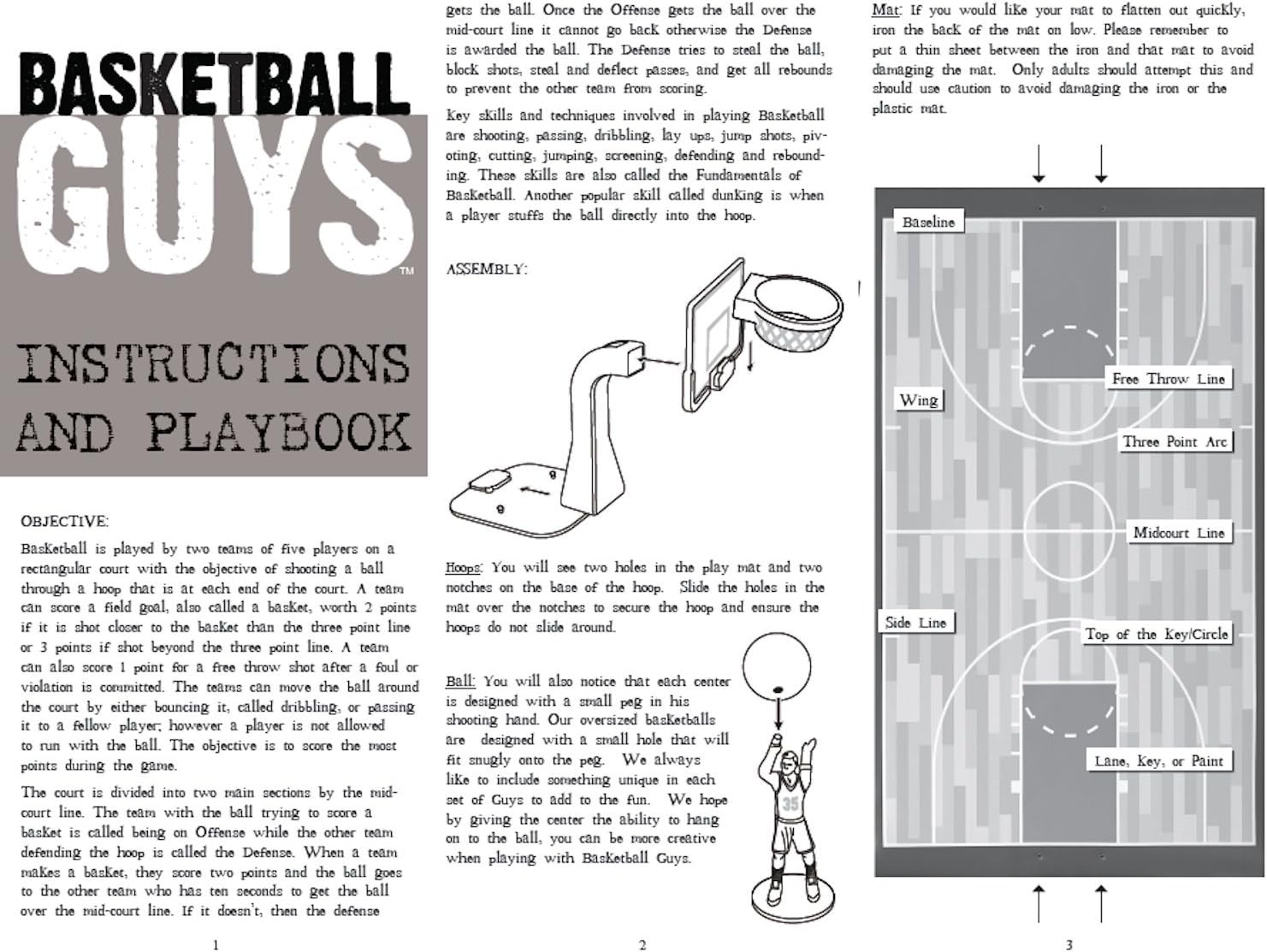 Kaskey Kids Basketball Guys – Inspires Imagination with Open-Ended Play – Includes 2 Full Teams and More – For Ages 3 and Up: Toys & Games