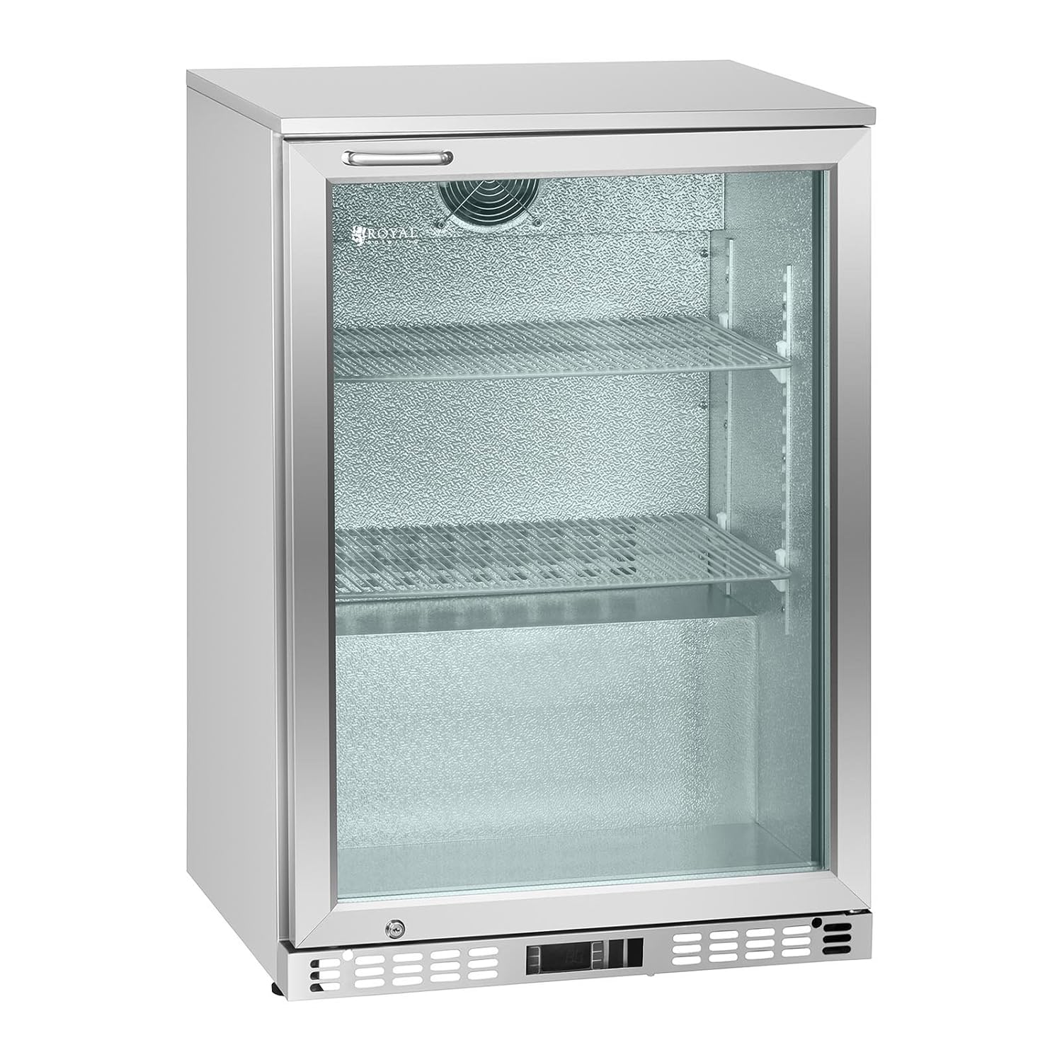 Royal Catering Nevera Expositora De Bebidas RCGK-W138 (138 L, 150 ...