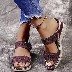 Black Sandals Women Wedge, Womens Sandals Platform
