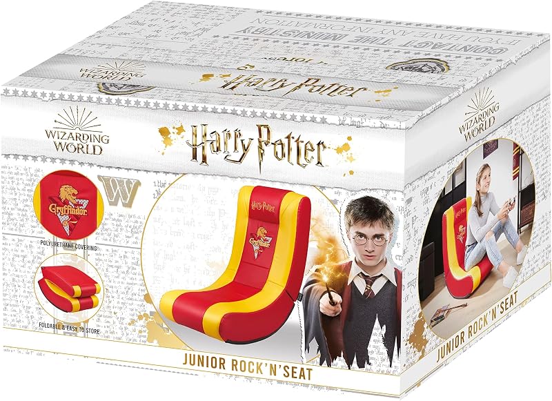 Harry Potter - Rock'n'seat junior Gamer Chair- Kinder/Jugendliche Gaming-Stuhl offizielle Lizenz