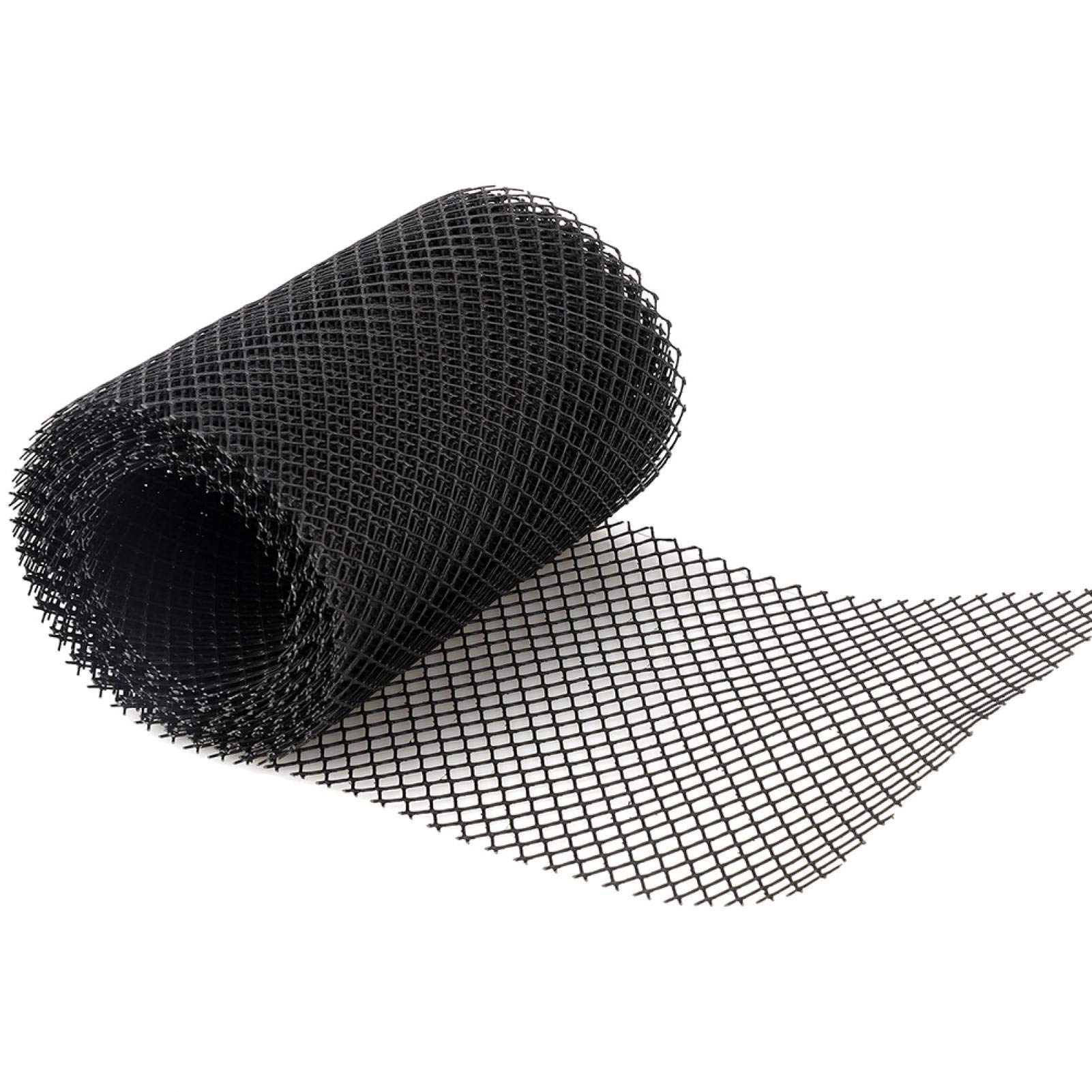 Buy MOVKZACV Black Plastic Gutter Guard Mesh Roll Guttering Blockages