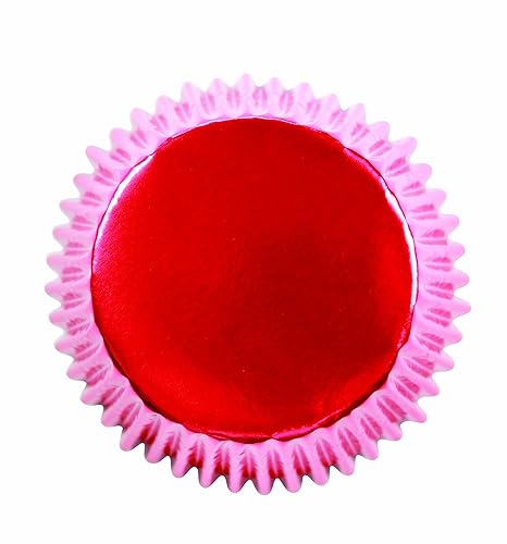 PME Backförmchen für Cupcakes aus Papier mit roten Tupfen Standardgröße