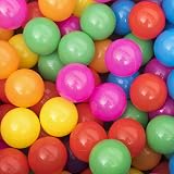 Straame Playballs Soft Pit Balls Multicolour 200 Count 5.5 cm Safe view 4