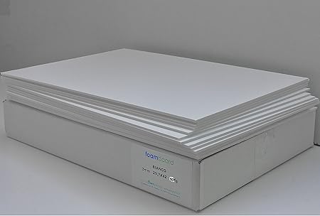 foamboard blanco A3 Grosor 3 mm – caja de 10 unidades): Amazon.es: Hogar