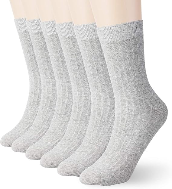 Amazon Co Jp Amazon限定ブランド ミュモイ Miumoy 靴下 ビジネスソックス 6足セット 綿 服 ファッション小物