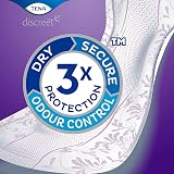 TENA Discreet Maxi Night Pads 48 Pack For Moderate to Severe Leakage view 3