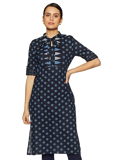 Women's Cotton Straight Kurti