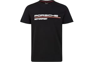 Porsche Motorsport Men's T-Shirt in Black