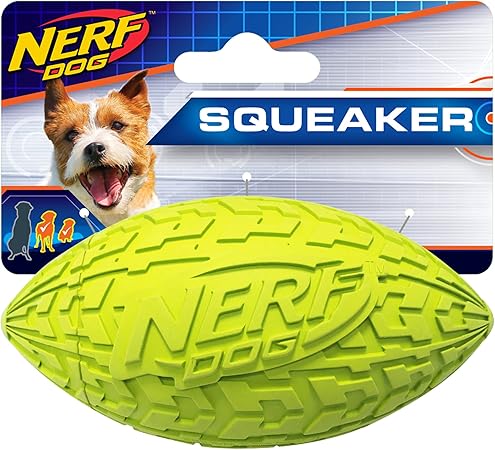nerf football dog toy