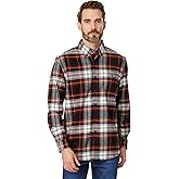 U.S. Polo Assn. Mens Long Sleeve Classic Fit 1 Pocket Yarn Dye Stretch Peached Twill Woven Shirt