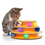 Catstages Tower of Tracks 3-Level Cat Track Toy