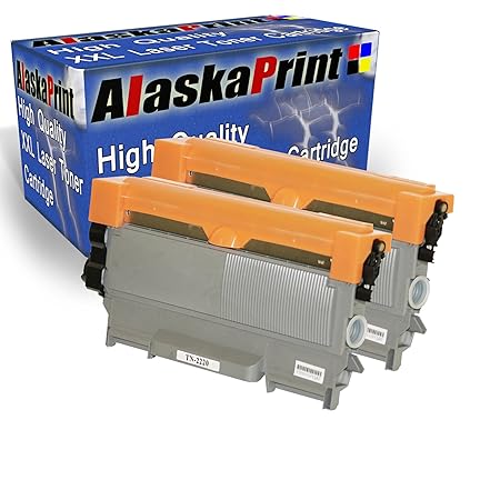 2x Toner Kompatibel für Brother TN-2220 TN2220 TN-2010 TN2010 TN-2210 TN2210 für Brother DCP-7065DN DCP-7070DW DCP-7060D Fax 
